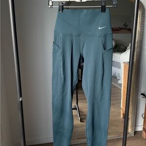 Nike Blue High-Rise Leggings